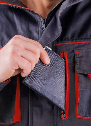 Костюм рабочий утепленный steeluz 4s red (куртка+брюки) рост 176 см