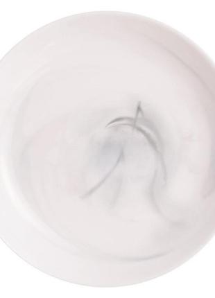 Тарелка суповая luminarc diwali marble white 20 см