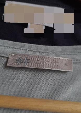 Nile дорогий бренд футболка шовк бавовна р м7 фото