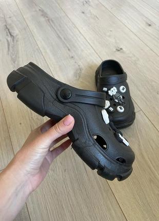 Тапочки тапочки сабо кроксы на платформе р. 35-4110 фото