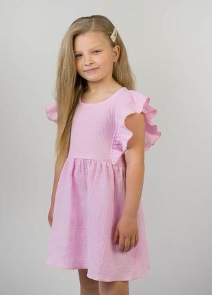 Сарафан для дівчинки муслін ніжний сарафан сукня муслінова