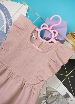 Сарафан для дівчинки муслін ніжний сарафан сукня муслінова