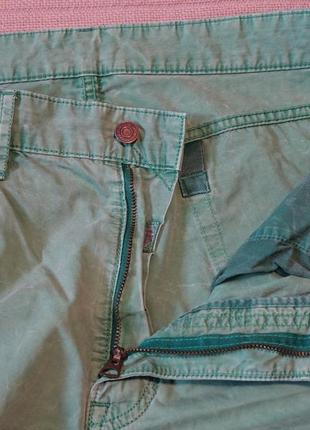 Отличные х/б джинсы - варенки цвета мяты polo by ralph llauren superior quality jeans 34/34 р.2 фото