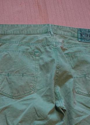 Отличные х/б джинсы - варенки цвета мяты polo by ralph llauren superior quality jeans 34/34 р.8 фото