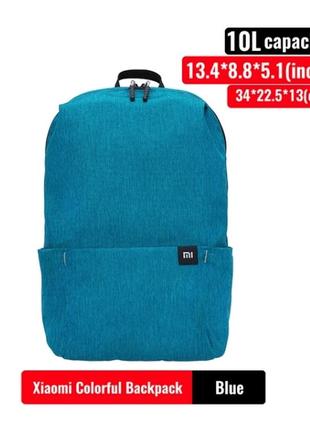 Рюкзак xiaomi mi 10l dark blue