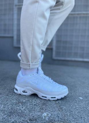 Кроссовки nike air max plus tn'white'