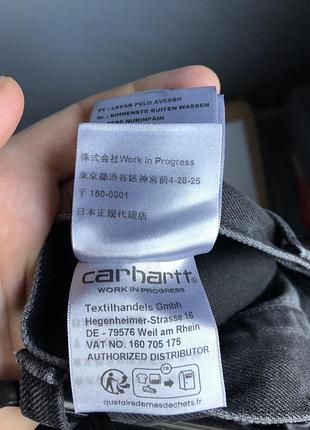 Оригинальные джинсы carhartt single knee Meier pants10 фото