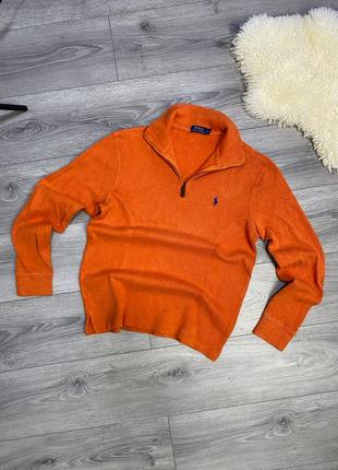 Светр кофта 1/3 зіп zip polo ralph lauren