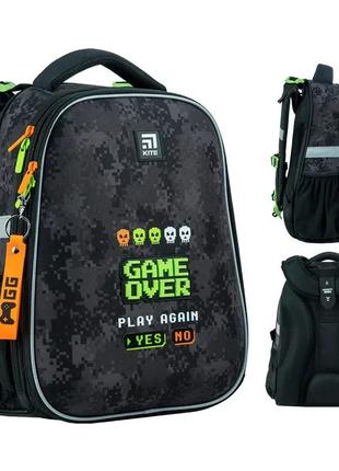 Рюкзак kite education каркасний   game over
