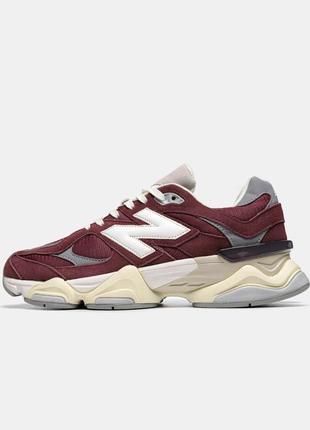 Кросівки new balance 9060 ‘washed burgundy’