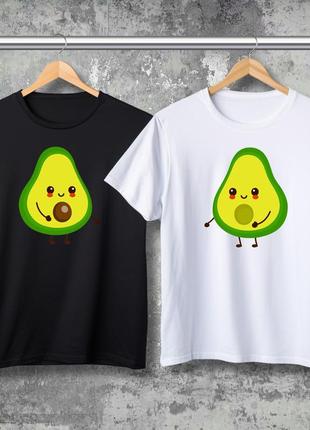 Парні футболки з принтом - авокадо!