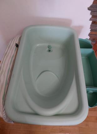 Пеленальный столик с ванночкой