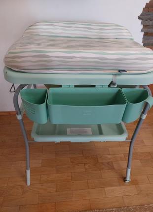Пеленальный столик с ванночкой