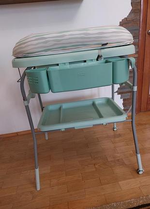 Пеленальный столик с ванночкой