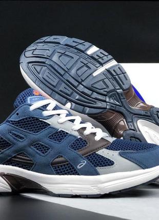 Кроссовки asics gel-1130 мужские, кроссовки асикс гел 1130 замшевые в сетку, asics gel 1130 синие