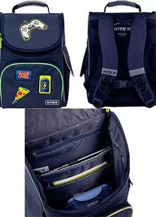 Рюкзак kite education каркасний led game over