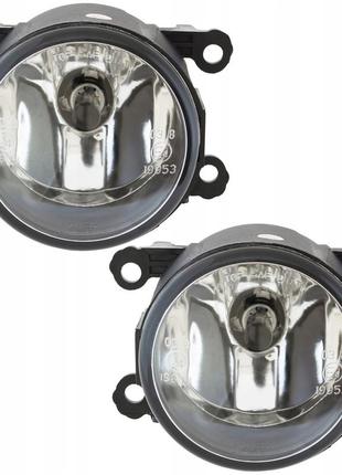 Renault laguna ii 05-07 галогенки в бампер передняя левая правая противотуманки дополнительные фары птф оптика