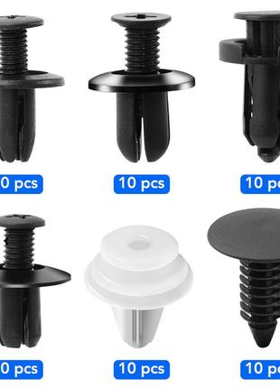 60 шт. клипсы nissan x-trail защелки автомобильные зажимы крепления скоба крепежа заклепки фиксаторы