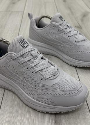 Женские кроссовки fila rgb fuze nimbus light grey (25,5 см)