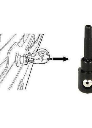 Vw fox 05-12 сопло омывателя форсунки заднего стекла распылитель склоомивача наконечник спрыск