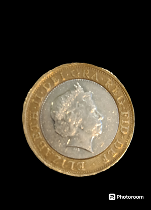 Монета 2 фунта великобритании 2008