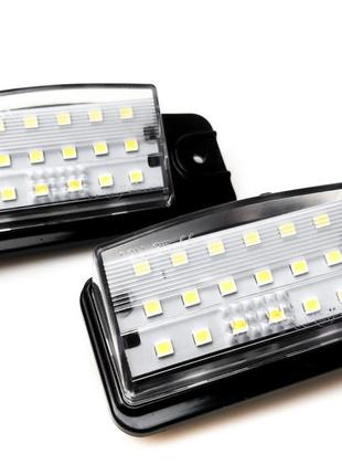 Nissan nv3500 2012-2019 подсветка номера светодиодная led 2 шт фонарь освещения заднего номерного знака плафон