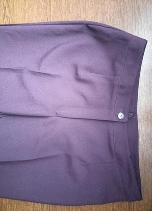 Жіночий брючний костюм бордовий