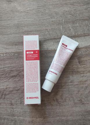 Зміцнюючий крем medi-peel red lacto collagen cream, 50 г