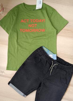 Стильна футболочка фірми ovs 7-8 років