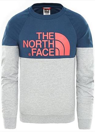 The north face big logo лонгслив кофта