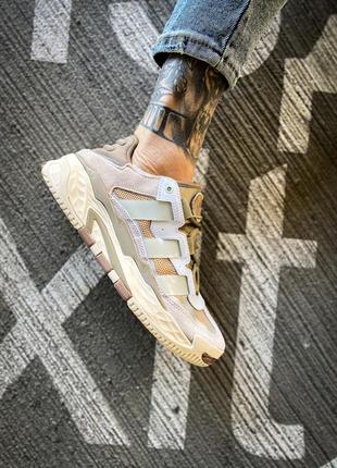 Мужские кроссовки adidas niteball khaki 41-42-43-44-45