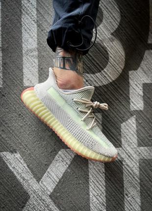 Чоловічі кросівки adidas yeezy boost 350 v2 flax 41-42
