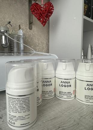 Anna logor ultra silk 50 ml art.652 сироватка з шовком