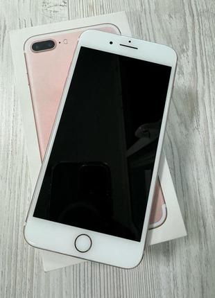 Айфон 7+ rose gold
