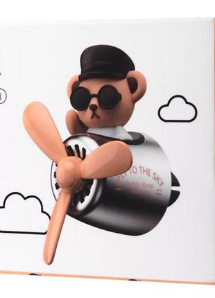 Ароматизатор в авто в машину pilot bear мишка пилот пилот медведь