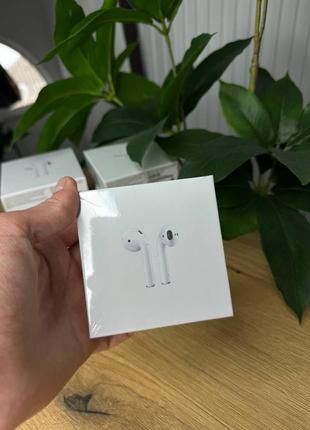 Навушники аєрподс 2 покоління / apple airpods 22 фото