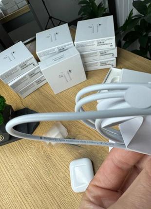 Навушники аєрподс 2 покоління / apple airpods 24 фото