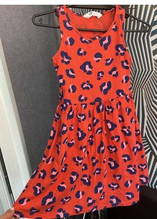 Новейшее платье hm для девочки р134 140 платье