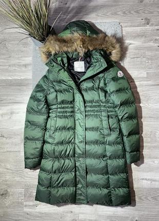 Оригинальная, женская, парка/куртка “moncler”