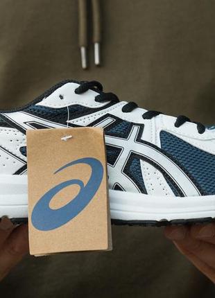 Чоловічі кросівки asics gel white\blue   розміри 40-45р.