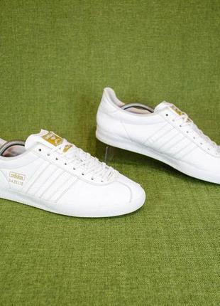 Adidas gazelle кожаные кеды кроссовки оригинал! размер 41-42 26,5 см