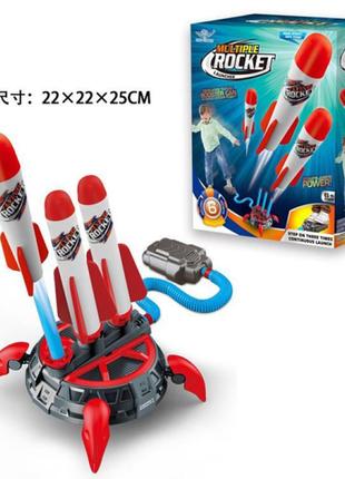 Игровой набор прыжок ракеты с пусковой установкой jump rocket lz053