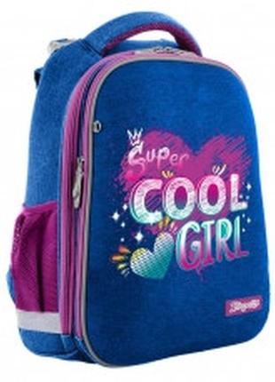 Рюкзак шкільний каркасний 1вересня н  cool girl