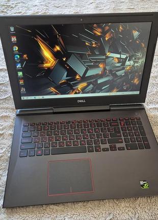 Ігровий ноутбук dell inspiron 7577 gtx 1060 15.6" 16gb 512ssd core i5