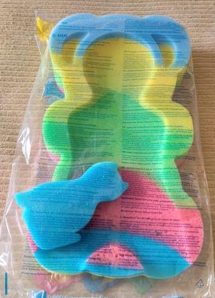 Ванночка для малюків okbaby з анатомічною гіркою та термодатчиком, та підставка під ванночку.4 фото