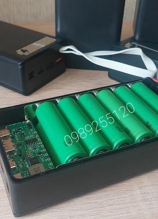 12*18650 корпус повербанка быстрая зарядка powerbox 12-18650