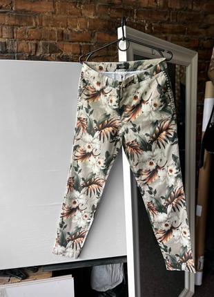 Mason’s women's floral premium trousers pants pockets женские, высококачественные брюки, брюки