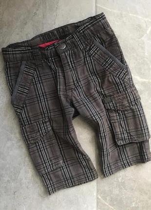 Классные удлинённые шорты капри с карманами mc.baby 3-4 года 98-104 см