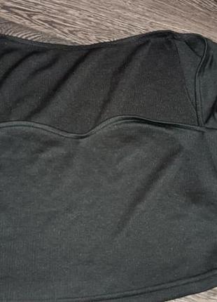 Классный черный топ майка блуза