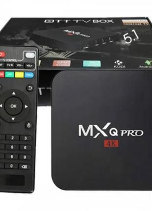 Android tv приставка smart box mxq pro 1 gb + 8 gb professional медіаплеєр смарт міні приставка prk